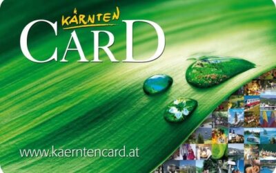 Kärnten Card, 100 opportunità per gustare la meraviglia e l’avventura in una sola carta!